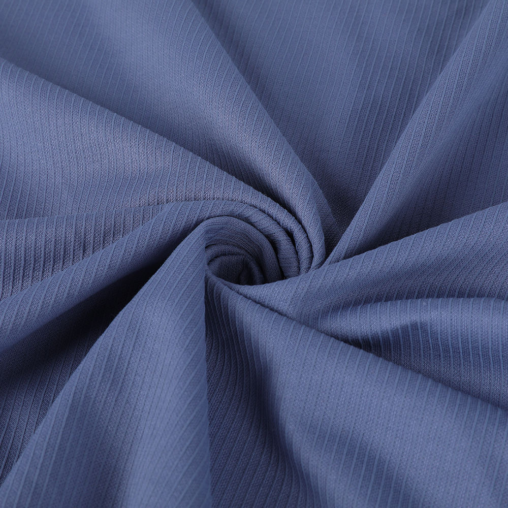 Tek Jakar Hafif Anti Anti-Snagging Rahat Pamuklu Polyester Açık Boş Zaman Spor Kumaşı